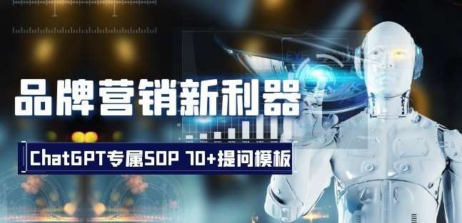 品牌营销新利器：ChatGPT专属SOP，70+提问模板【文档】汇创网-网创项目_汇创网_中创网_福缘网_冒泡网_网创项目平台汇创网