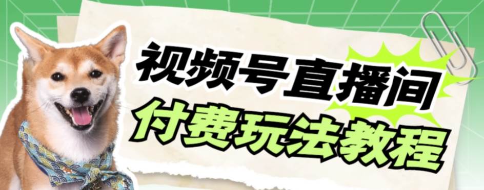 视频号美女付费无人直播，轻松日入500+【详细玩汇创网-网创项目_汇创网_中创网_福缘网_冒泡网_资源整合平台汇创网