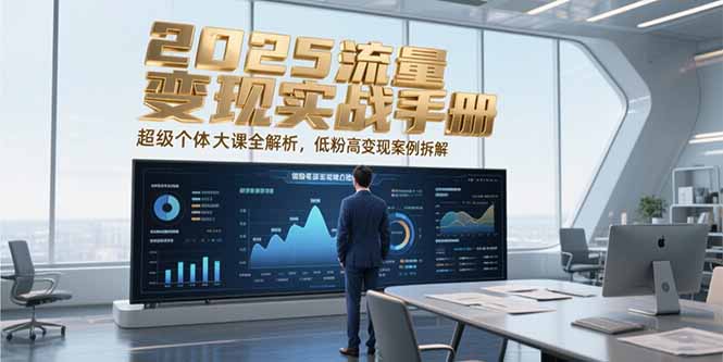 （15188期）2025流量变现实战手册，超级个体大课全解析，低粉高变现案例拆解汇创网-网创项目_汇创网_中创网_福缘网_冒泡网_资源整合平台汇创网