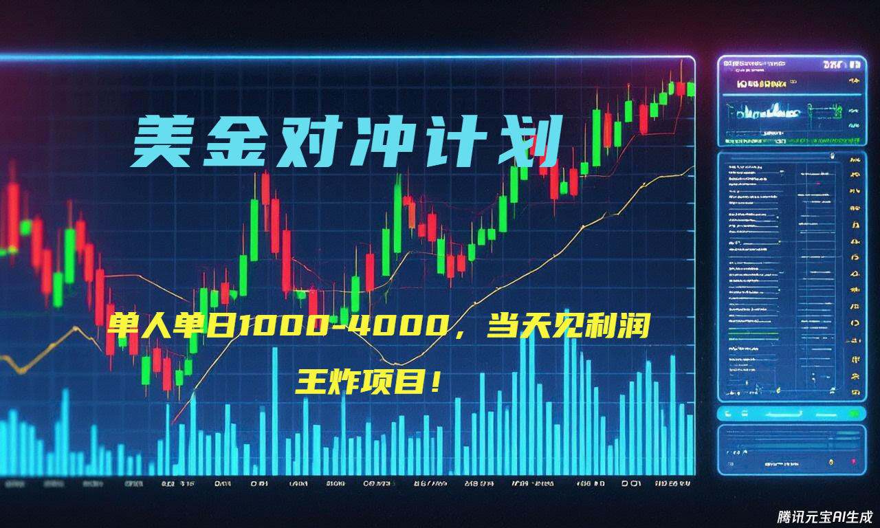 （15333期）2025年最暴力项目“美金先登计划”最新最强对冲战法，每日实际收益1K-4K汇创网-网创项目_汇创网_中创网_福缘网_冒泡网_网创项目平台汇创网