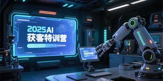 （15289期）2025AI获客特训营，AI图文视频全制作，deepseek工具实操教学汇创网-网创项目_汇创网_中创网_福缘网_冒泡网_资源整合平台汇创网