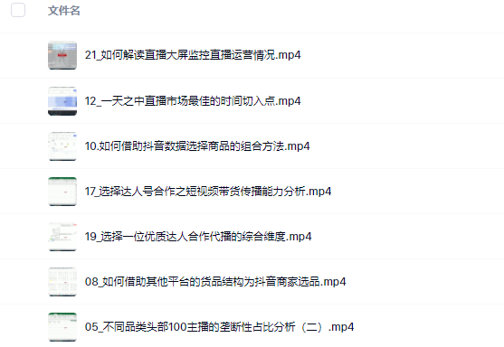 宁静数据2022抖音数据化运营系列课，最新的抖音直播间起爆算法汇创网-网创项目_汇创网_中创网_福缘网_冒泡网_资源整合平台汇创网