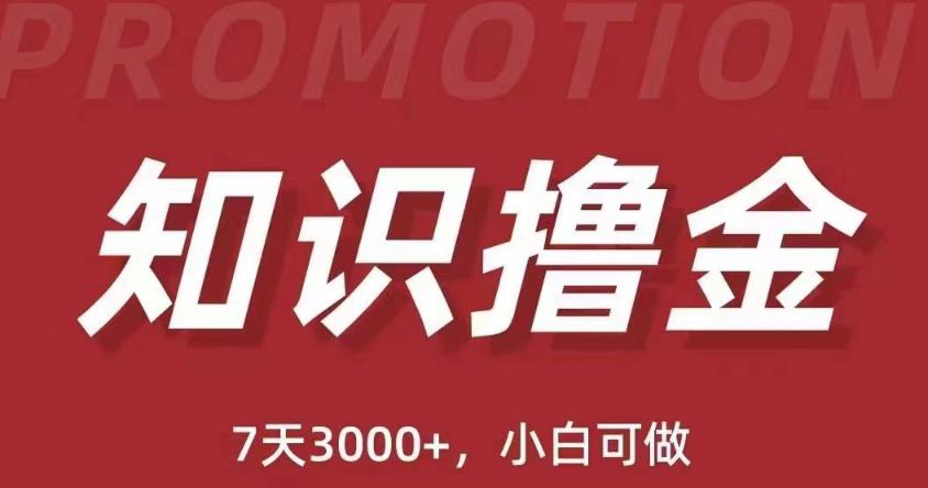 抖音知识撸金项目：简单粗暴日入1000+执行力强当天见收益(教程+资料)汇创网-网创项目_汇创网_中创网_福缘网_冒泡网_资源整合平台汇创网