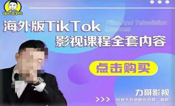 海外TikTok影视课程全套，从搭建渠道，到如何正确使用账号，到未来的变现渠道等汇创网-网创项目_汇创网_中创网_福缘网_冒泡网_资源整合平台汇创网