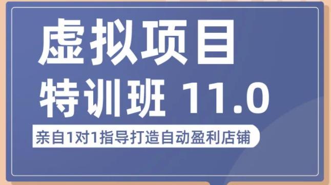 陆明明·虚拟项目特训班（10.0+11.0），0成本获取虚拟素材，0基础打造自动盈利店铺网创项目_汇创网_中创网_福缘网_冒泡网_资源整合平台汇创网