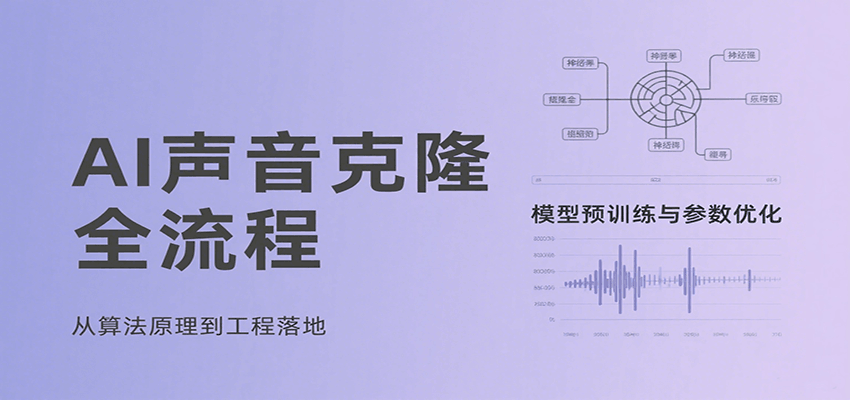 AI声音克隆全流程，基础概念到实战应用，3秒极速声音复刻、模型预训练、云端部署等汇创网-网创项目_汇创网_中创网_福缘网_冒泡网_资源整合平台汇创网