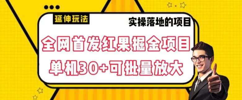 全网首发红果免费短剧掘金项目，单机30+可批量放大【揭秘】汇创网-网创项目_汇创网_中创网_福缘网_冒泡网_资源整合平台汇创网
