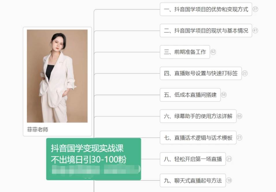 抖音国学变现项目：不出境日引30-100粉实战课程汇创网-网创项目_汇创网_中创网_福缘网_冒泡网_资源整合平台汇创网