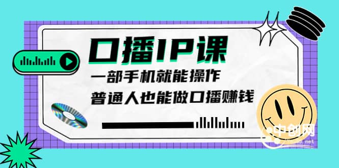大予口播IP课：新手一部手机就能操作，普通人也能做口播赚钱（10节课时）汇创网-网创项目_汇创网_中创网_福缘网_冒泡网_资源整合平台汇创网