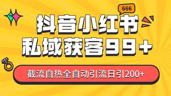 （13421期）某音，小红书，野路子引流玩法截流自热一体化日引200+精准粉 单日变现3…汇创网-网创项目_汇创网_中创网_福缘网_冒泡网_资源整合平台汇创网