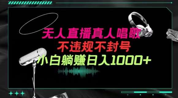 抖音24小时无人直播音乐，不违规，不封号纯撸音浪，小白实操当天日入1000+【揭秘】汇创网-网创项目_汇创网_中创网_福缘网_冒泡网_资源整合平台汇创网