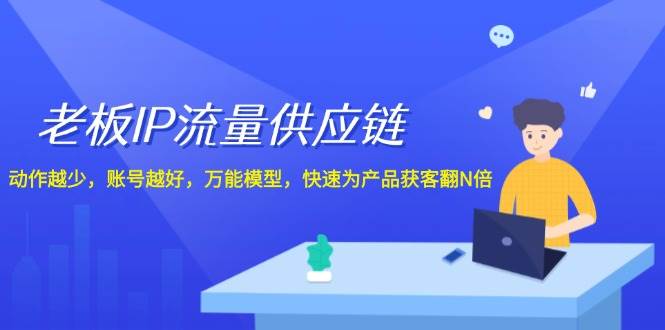 老板IP流量供应链，动作越少账号越好，万能模型快速为产品获客翻N倍！汇创网-网创项目_汇创网_中创网_福缘网_冒泡网_资源整合平台汇创网