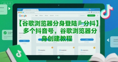 谷歌浏览器分身登陆多个抖音号，谷歌浏览器分身创建教程汇创网-网创项目_汇创网_中创网_福缘网_冒泡网_资源整合平台汇创网