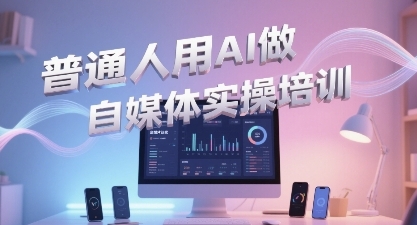 普通一个人用AI做自媒体，助你轻松开启AI自媒体创作之路汇创网-网创项目_汇创网_中创网_福缘网_冒泡网_资源整合平台汇创网
