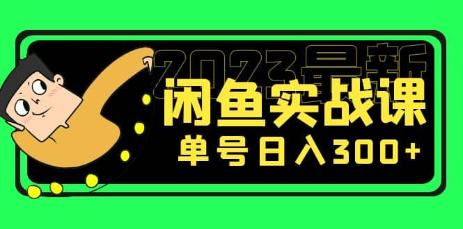 花599买的闲鱼项目：2023最新闲鱼实战课（7节课）汇创网-网创项目_汇创网_中创网_福缘网_冒泡网_资源整合平台汇创网