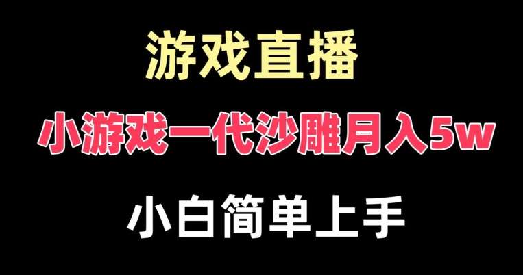 玩小游戏一代沙雕月入5w，爆裂变现，快速拿结果，高级保姆式教学【揭秘】汇创网-网创项目_汇创网_中创网_福缘网_冒泡网_网创项目平台汇创网
