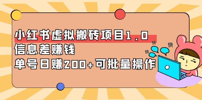 小红书虚拟搬砖项目1.0，可批量操作汇创网-网创项目_汇创网_中创网_福缘网_冒泡网_资源整合平台汇创网