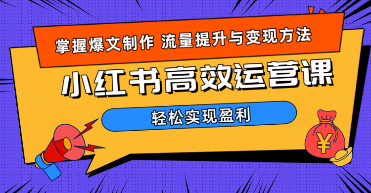 价值980小红书运营操作指南汇创网-网创项目_汇创网_中创网_福缘网_冒泡网_资源整合平台汇创网