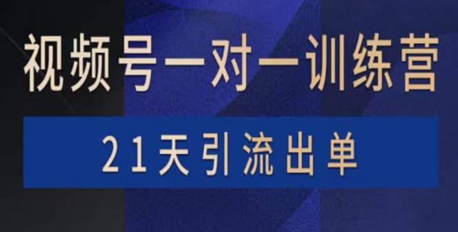 视频号训练营：带货，涨粉，直播，游戏，四大变现新方向，21天引流出单汇创网-网创项目_汇创网_中创网_福缘网_冒泡网_资源整合平台汇创网