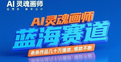 AI灵魂画师，蓝海赛道，条条作品几十W播放，爆款不断汇创网-网创项目_汇创网_中创网_福缘网_冒泡网_资源整合平台汇创网