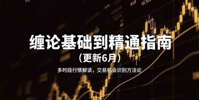 缠论基础到精通指南（更新6月）多时段行情解读，交易机会识别方法论汇创网-网创项目_汇创网_中创网_福缘网_冒泡网_资源整合平台汇创网