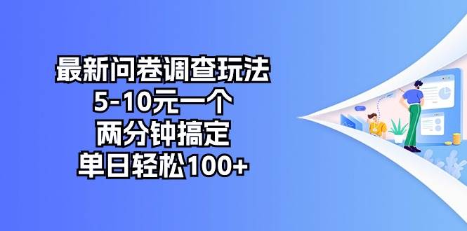 （10606期）最新问卷调查玩法，5-10元一个，两分钟搞定，单日轻松100+汇创网-网创项目_汇创网_中创网_福缘网_冒泡网_资源整合平台汇创网