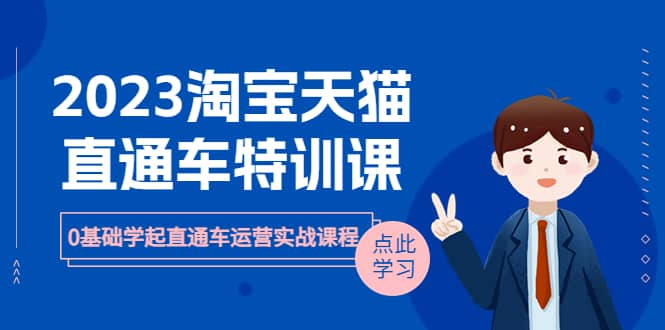 2023淘宝·天猫直通车评特训课，0基础学起直通车运营实战课程（8节课时）汇创网-网创项目_汇创网_中创网_福缘网_冒泡网_资源整合平台汇创网