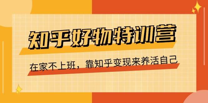（11369期）知乎好物特训营，在家不上班，靠知乎变现来养活自己（16节）汇创网-网创项目_汇创网_中创网_福缘网_冒泡网_资源整合平台汇创网