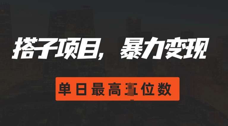 2024搭子玩法，0门槛，暴力变现，单日最高破四位数【揭秘】汇创网-网创项目_汇创网_中创网_福缘网_冒泡网_资源整合平台汇创网