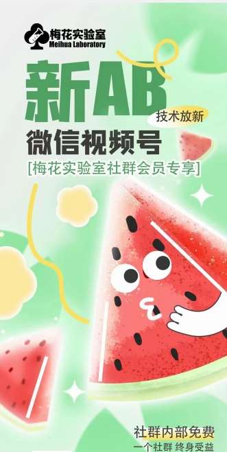 梅花实验室2024年AB技术视频号AB合成破解版汇创网-网创项目_汇创网_中创网_福缘网_冒泡网_资源整合平台汇创网