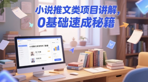 小说推文类项目讲解，0 基础速成秘籍汇创网-网创项目_汇创网_中创网_福缘网_冒泡网_资源整合平台汇创网