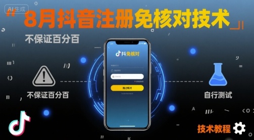 8月抖音注册免核对技术，不保证百分百，自测汇创网-网创项目_汇创网_中创网_福缘网_冒泡网_网创项目平台汇创网