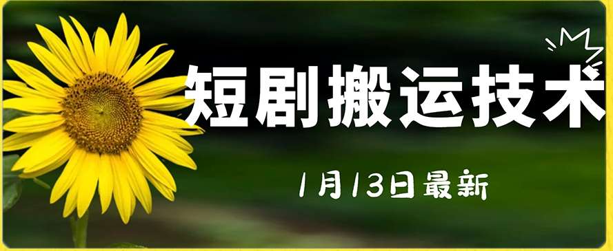 最新短剧搬运技术，电脑手机都可以操作，不限制机型汇创网-网创项目_汇创网_中创网_福缘网_冒泡网_资源整合平台汇创网