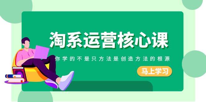 淘系-运营核心课，你学的不是只方法是创造方法的根源（190节课）汇创网-网创项目_汇创网_中创网_福缘网_冒泡网_资源整合平台汇创网
