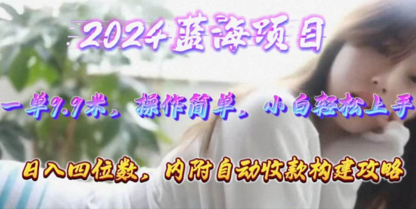 （10204期）年轻群体的蓝海市场，1单9.9元，操作简单，小白轻松上手，日入四位数汇创网-网创项目_汇创网_中创网_福缘网_冒泡网_资源整合平台汇创网