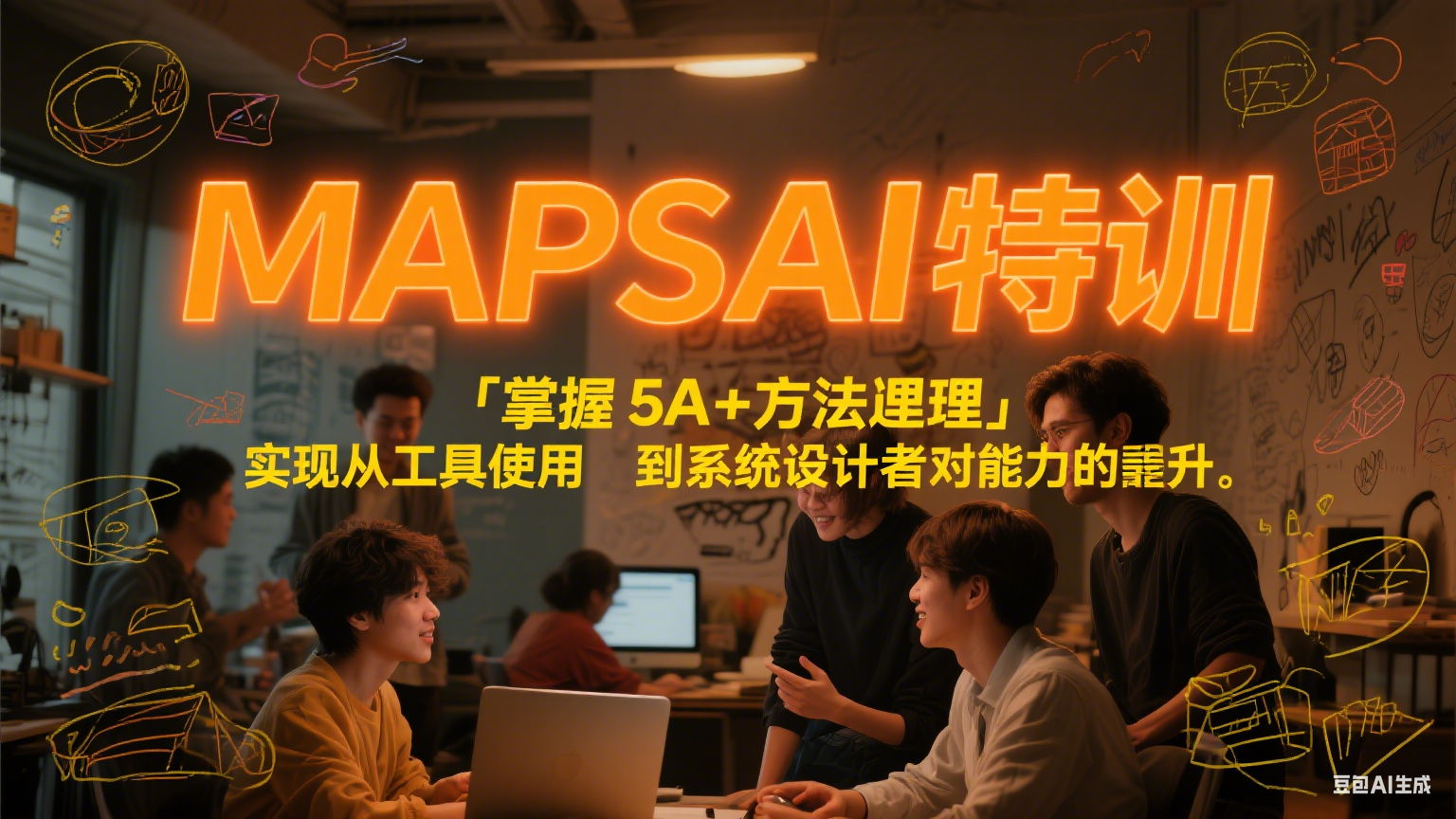 MAPSAI 特训，掌握 5A + 方法论，实现从工具使用者到系统设计者的能力跃升汇创网-网创项目_汇创网_中创网_福缘网_冒泡网_资源整合平台汇创网