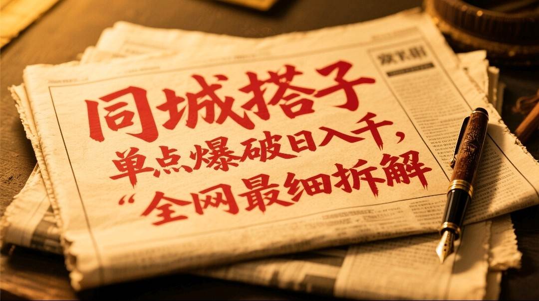 同城搭子群19.9单点爆破日入千，搭子组局月入万，全网最细拆解汇创网-网创项目_汇创网_中创网_福缘网_冒泡网_资源整合平台汇创网