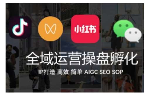 全域运营操盘(抖音+私域+小红书)，IP打造高效简单汇创网-网创项目_汇创网_中创网_福缘网_冒泡网_资源整合平台汇创网