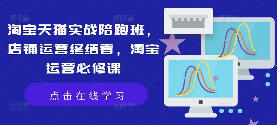 淘宝天猫实战陪跑班，店铺运营终结者，淘宝运营必修课汇创网-网创项目_汇创网_中创网_福缘网_冒泡网_资源整合平台汇创网