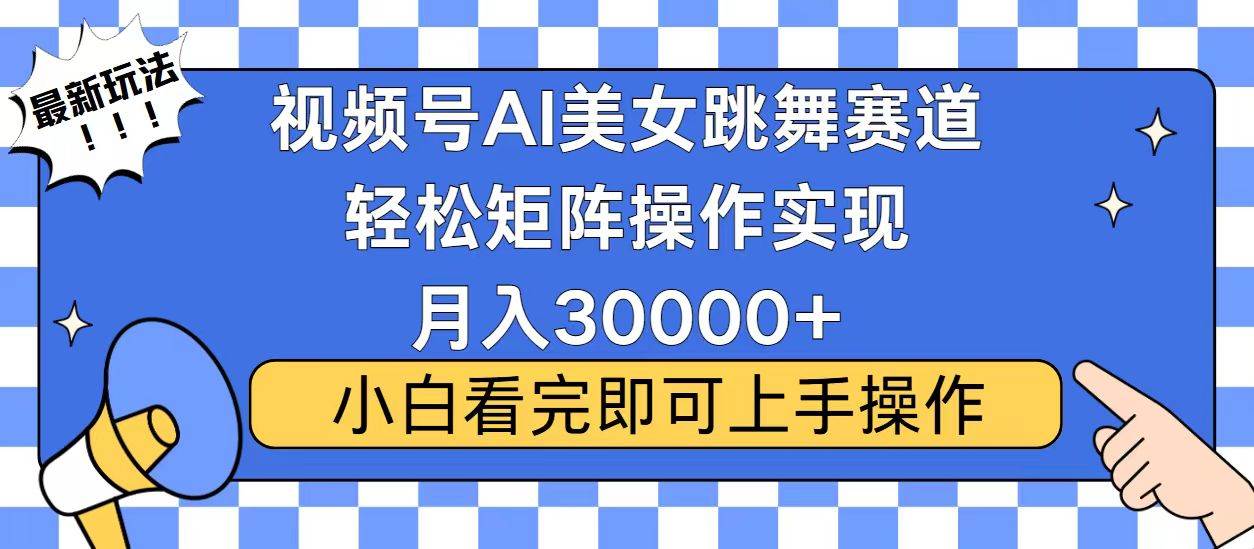 （13813期）视频号蓝海赛道玩法，当天起号，拉爆流量收益，小白也能轻松月入30000+汇创网-网创项目_汇创网_中创网_福缘网_冒泡网_资源整合平台汇创网
