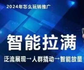 七层老徐·2024引力魔方人群智能拉满+无界推广高阶，自创全店动销玩法（更新6月）汇创网-网创项目_汇创网_中创网_福缘网_冒泡网_资源整合平台汇创网