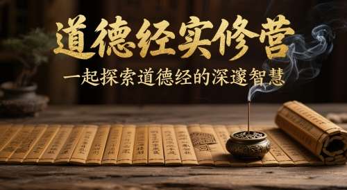 道德经实修营，一起探索道德经的深邃智慧汇创网-网创项目_汇创网_中创网_福缘网_冒泡网_资源整合平台汇创网