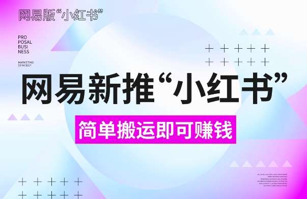 网易官方新推“小红书”，搬运即有收益，新手小白千万别错过(附详细教程)【揭秘】汇创网-网创项目_汇创网_中创网_福缘网_冒泡网_资源整合平台汇创网
