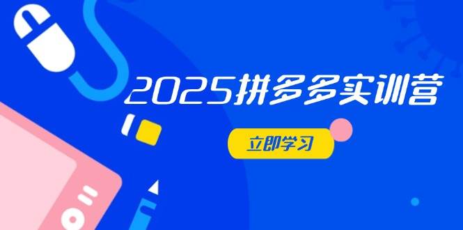 （14531期）2025拼多多实训营：深度剖析运营关键，助力电商人快速提升汇创网-网创项目_汇创网_中创网_福缘网_冒泡网_资源整合平台汇创网