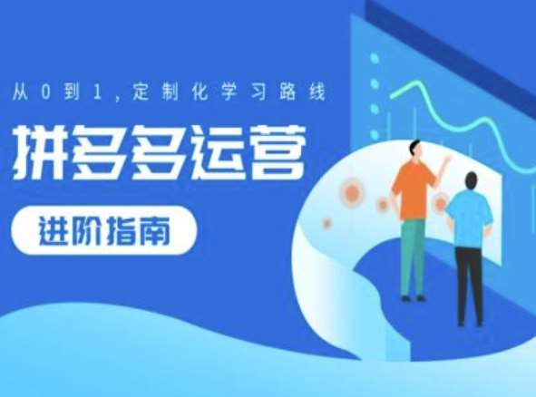拼多多运营进阶指南，从0到1定制化学习路线汇创网-网创项目_汇创网_中创网_福缘网_冒泡网_网创项目平台汇创网