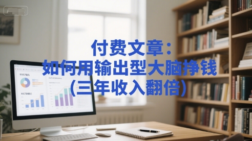 付费文章：如何用输出型大脑挣钱(三年收入翻倍)汇创网-网创项目_汇创网_中创网_福缘网_冒泡网_资源整合平台汇创网