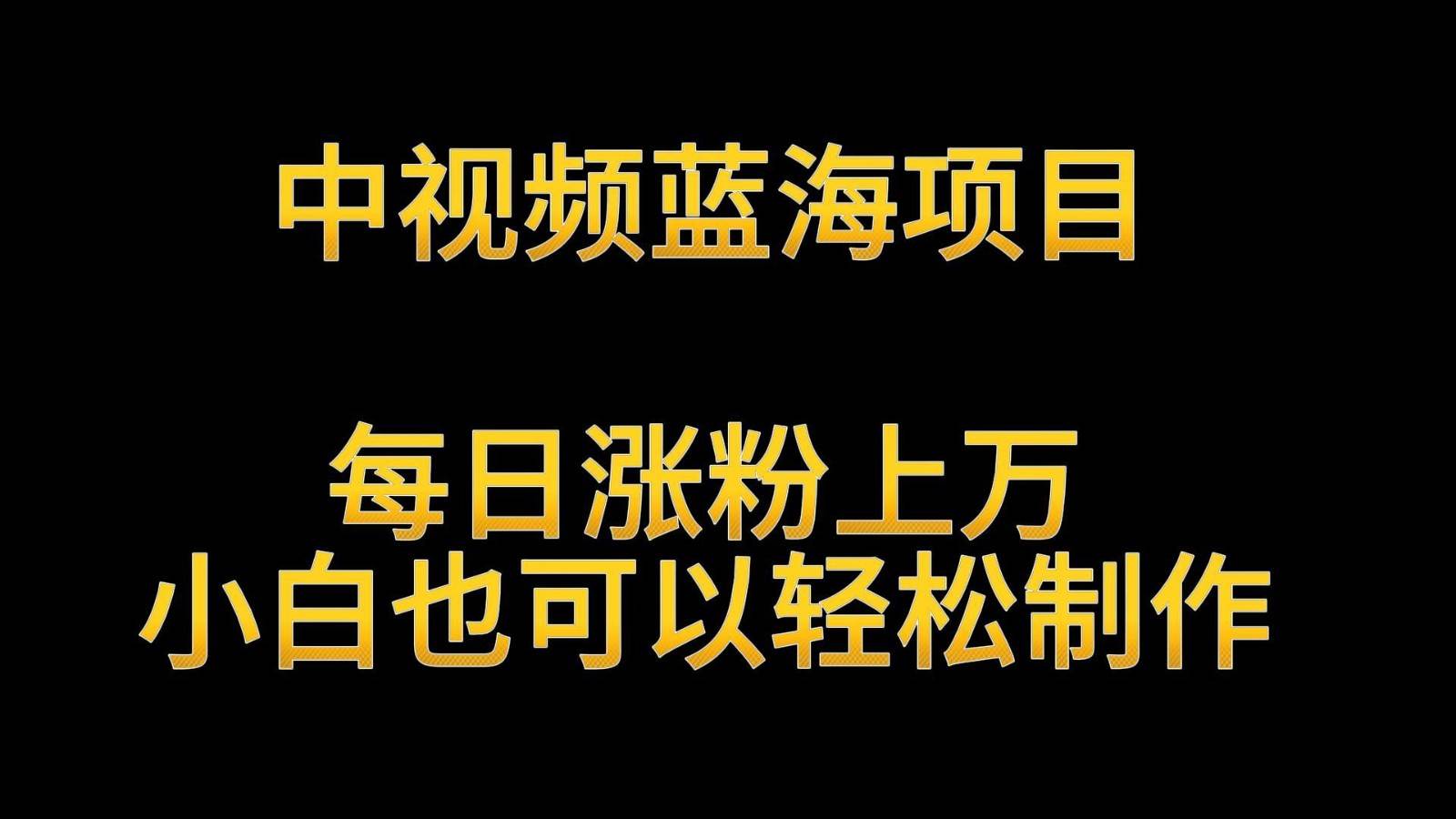 中视频蓝海项目，解读英雄人物生平，每日涨粉上万，小白也可以轻松制作，月入过万汇创网-网创项目_汇创网_中创网_福缘网_冒泡网_网创项目平台汇创网