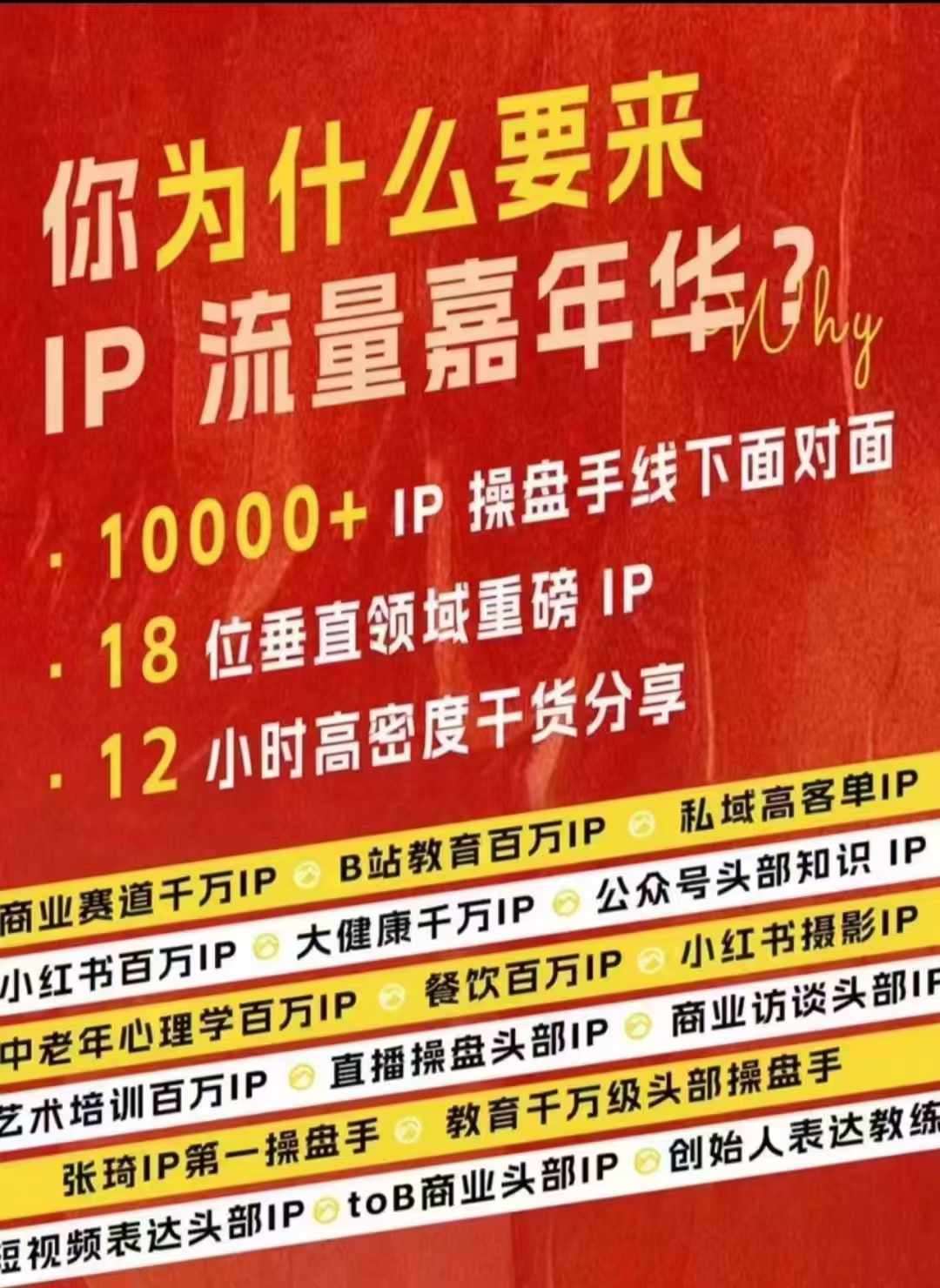 群响IP流量嘉年华，​现场视频+IP江湖2024典藏版PPT汇创网-网创项目_汇创网_中创网_福缘网_冒泡网_资源整合平台汇创网