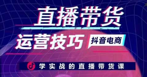 直播带货运营技巧，学实战的直播带货课汇创网-网创项目_汇创网_中创网_福缘网_冒泡网_资源整合平台汇创网