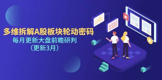 多维拆解A股板块轮动密码，每月更新大盘前瞻研判（更新3月）汇创网-网创项目_汇创网_中创网_福缘网_冒泡网_资源整合平台汇创网